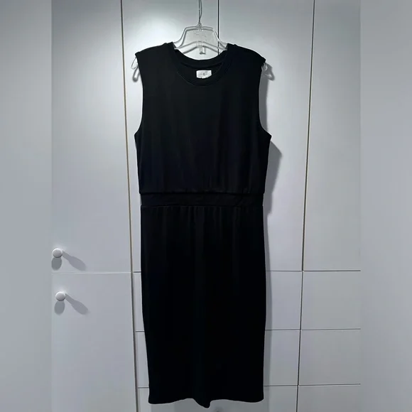 midi dress chocolate Brown Linen Blend Midi Dress – Mint Velvet